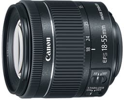 Объектив Canon EF-S 18-55mm F4-5.6 IS STM почти на 20% короче своего предшественника