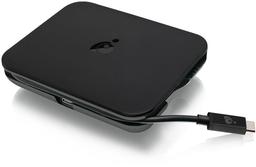 Портативная стыковочная станция Iogear GUC3CMST позволяет подключить к компьютеру с одним портом USB-C два монитора