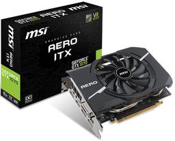 MSI Aero ITX — мощные видеокарты Nvidia Pascal для компактных компьютерных систем