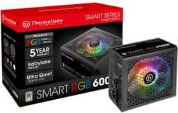 Серия Thermaltake Smart RGB включает блоки питания мощностью 500, 600 и 700 Вт