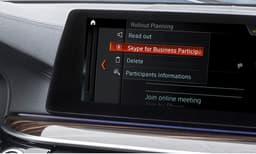 Автомобили BMW получат поддержку Skype for Business