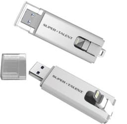 Флэш-накопитель Super Talent TwoDrive оснащен интерфейсами Lightning и USB 3.0