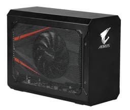 Док-станция Gigabyte Aorus GTX 1070 Gaming Box получилась компактнее большинства конкурентов и оснащена портом USB с поддержкой QC 3.0