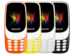 Мобильный телефон VKWorld Z3310, являясь лучше оснащенным, будет вдвое дешевле Nokia 3310 (2017)