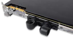 EK Water Blocks предлагает терминал для водоблоков, в который встроены вращающиеся фитинги