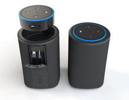 Док-станция Vaux наделит устройство Amazon Echo Dot автономностью и способностью воспроизводить музыку
