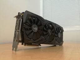 Опубликованы живые изображения видеокарты Asus ROG Strix GeForce GTX 1080 Ti OC