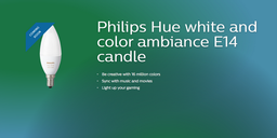Philips выпускает лампы Hue с цоколем E14