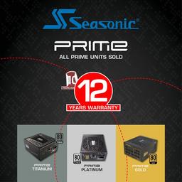 Seasonic пересмотрела условия гарантии на блоки питания Seasonic Prime