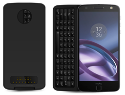 Модуль Physical Keyboard Mod превратит смартфон Moto Z в «боковой слайдер»