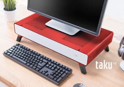 Корпус-подставка Cryorig Taku приютит монитор и клавиатуру