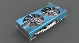 Кожух охладителя 3D-карты Sapphire Nitro+ Radeon RX 580 Special Edition окрашен в лазурный цвет