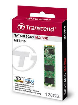 В серии SSD Transcend MTS810 и MTS420 вошло по одной модели