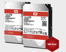 Представлены жесткие диски WD Red и WD Red Pro объемом 10 ТБ