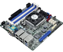 Системная плата ASRock C3758D4I-4L оснащена 13 портами SATA 6 Гбит/с и пятью портами Gigabit Ethernet