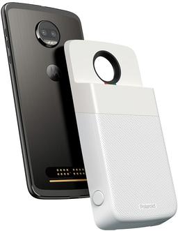 Polaroid Insta-Share Moto Mod — принтерный модуль для смартфона Moto Z