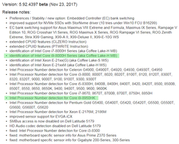 В линейку Intel Core i9 войдут и мобильные процессоры