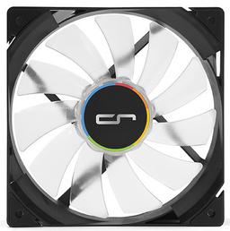Вентиляторы Cryorig QF120 LED оснащены белой подсветкой