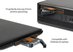 Icy Dock ToughArmor MB411SPO-1B позволяет установить накопитель типоразмера 2,5 дюйма вместо тонкого оптического привода