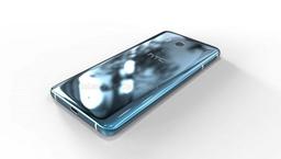 Компьютерная модель смартфона HTC U11 Plus демонстрирует дизайн новинки