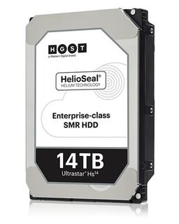 Компания Western Digital представила первый в мире HDD объемом 14 ТБ — HGST Ultrastar Hs14
