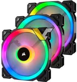 Подсветка вентиляторов Corsair LL140 RGB и LL120 RGB включает две ленты по восемь светодиодов