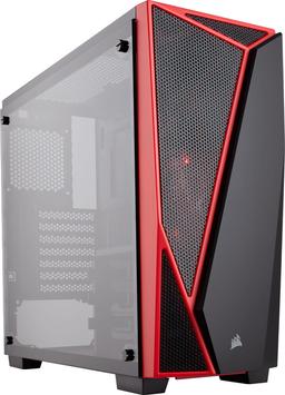 Боковая стенка нового варианта корпуса Corsair Carbide SPEC-04 изготовлена из стекла