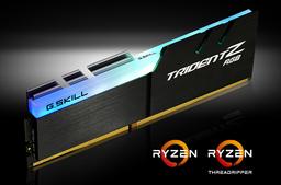 Символы TZRX в обозначении модулей памяти G.Skill Trident Z RGB указывают на «улучшенную совместимость» с процессорами AMD Ryzen и Ryzen Threadripper