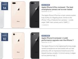 Специалисты DxOMark назвали iPhone 8 Plus лучшим камерофоном всех времен, оценив его в 94 балла