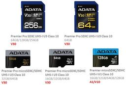 Карты памяти Adata Premier и Premier Pro получили маркировку A1