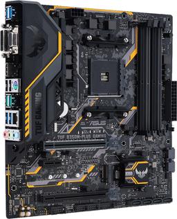 Asus TUF B350M-Plus Gaming располагает одним слотом PCIe 3.0, работающим в режиме x16 