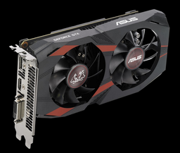 Видеокарты Asus Cerebrus GeForce GTX 1050 и пара GTX 1050 Ti защищены металлическими пластинами с тыльной стороны