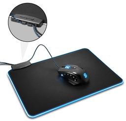 Коврик для мыши Sharkoon 1337 RGB оснащен полноцветной подсветкой