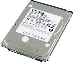 Объем жесткого диска Toshiba MQ04ABD200 типоразмера 2,5 дюйма равен 2 ТБ
