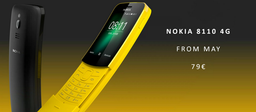 Представлен обновленный телефон Nokia 8110 из «Матрицы» [Обновлено]