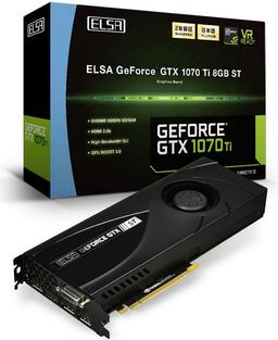 Каталог ELSA пополнила 3D-карта GeForce GTX 1070 Ti 8GB ST