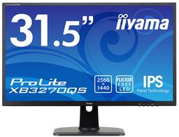 Монитор iiyama ProLite XB3270QS оснащен ЖК-панелью IPS разрешением 2560 х 1440 пикселей