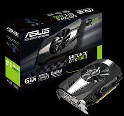Ассортимент Asus пополнила 3D-карта GeForce GTX 1060 6GB Phoenix