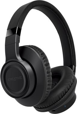 Наушники Creative Outlier Black со складным оголовьем оснащены интерфейсом Bluetooth 4.1