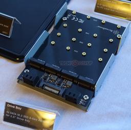 Silverstone SPD11 позволяет установить в отсеке типоразмера 3,5 дюйма четыре накопителя