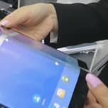 BOE показала складные дисплеи OLED