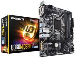 Появились изображения системных плат Gigabyte B360M DS3H и B360N WiFi