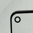 Фото подтверждает дизайн лицевой панели смартфона Samsung Galaxy A8s с дырявым экраном