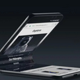 Экран революционного смартфона Samsung Galaxy F производитель окрестил Infinity-V Display