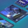 Галерея дня: складывающийся втрое игровой смартфон Samsung