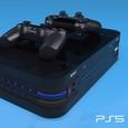 PlayStation 5 в новом дизайне, DualShock 5 с экраном и диск с GTA VI