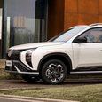 Это Hyundai Mufasa. Серийную версию кроссовера на замену ix35 показали вживую