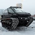 Ещё один «Танк» на российском авторынке. Отечественный вездеход Visuva Tank с гусеничным приводом получил 4,3-литровый мотор Toyota