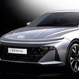 Так выглядит совершенно новый Hyundai Solaris/Verna 2023. Автомобиль впервые показали целиком