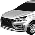 Это новая Lada Iskra. Качественные изображения машины со всех сторон